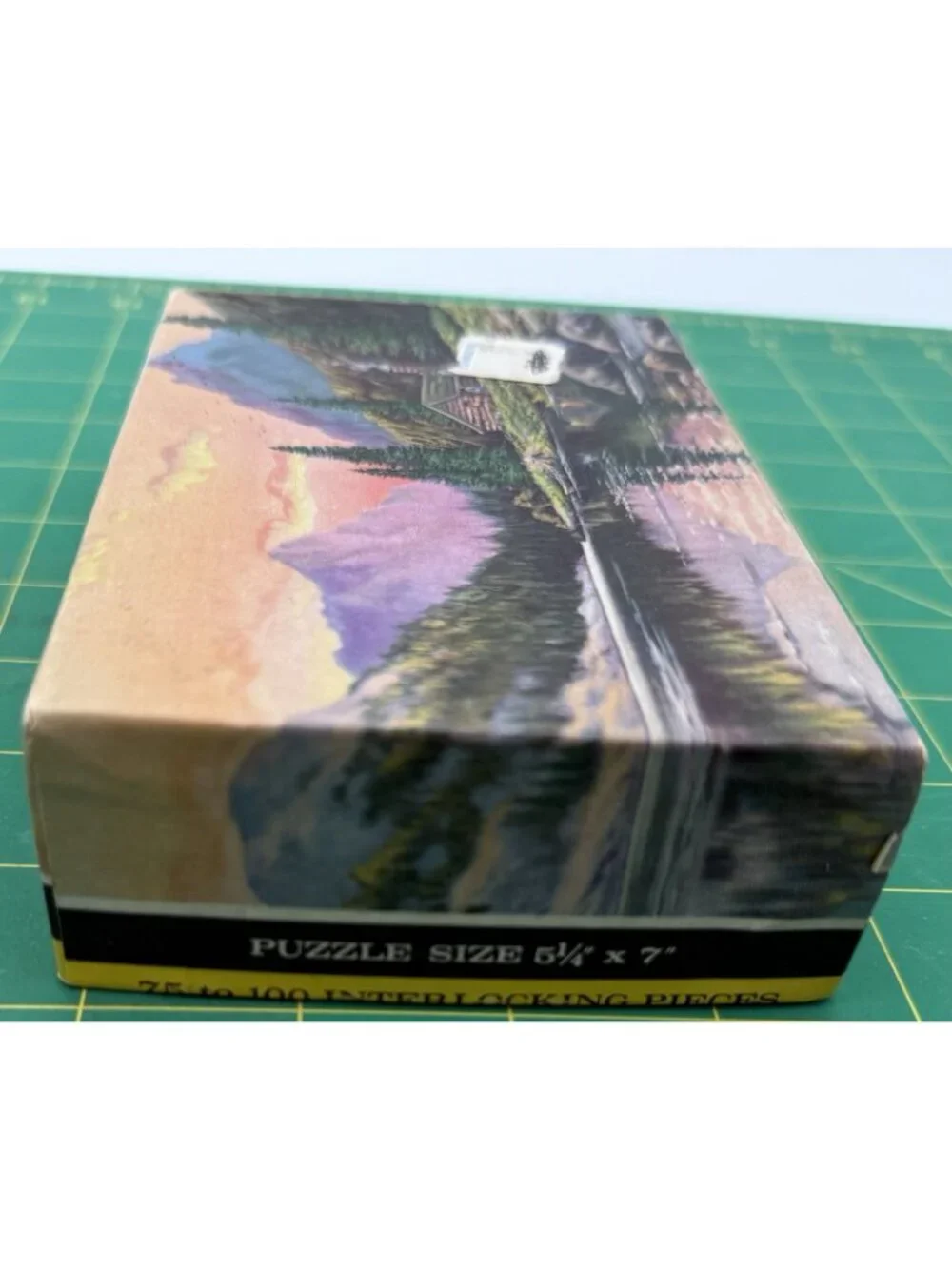Tuco Mountain Twilight Miniature Puzzle Tripl-Thick Interlocking Jigsaw 88 Pcs